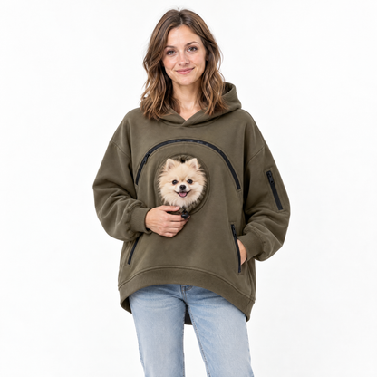Dog Carrier Hoodie