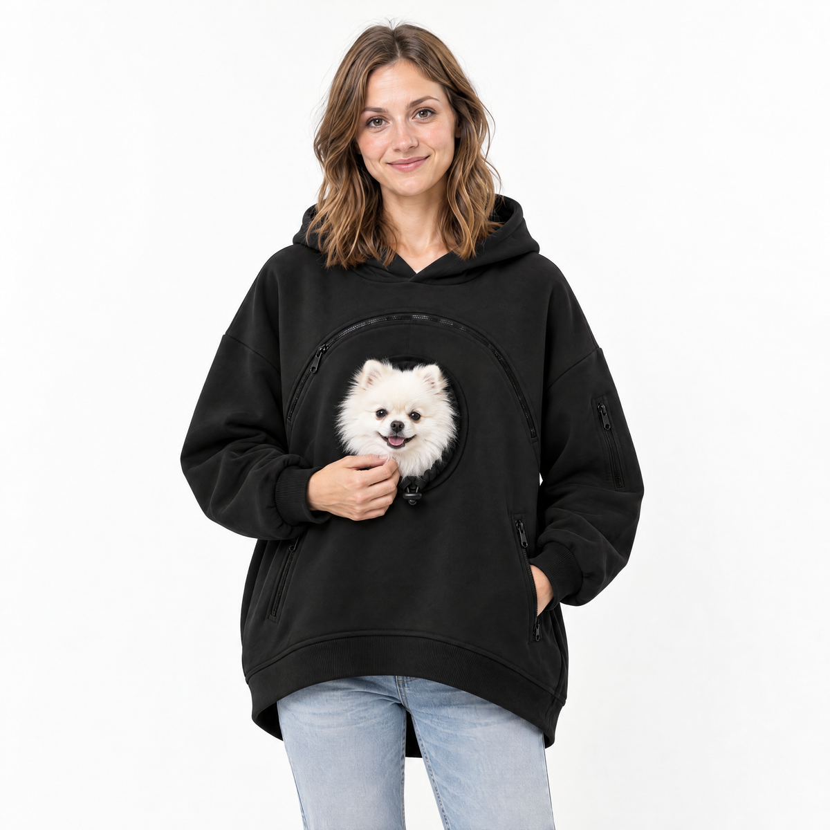 Dog Carrier Hoodie