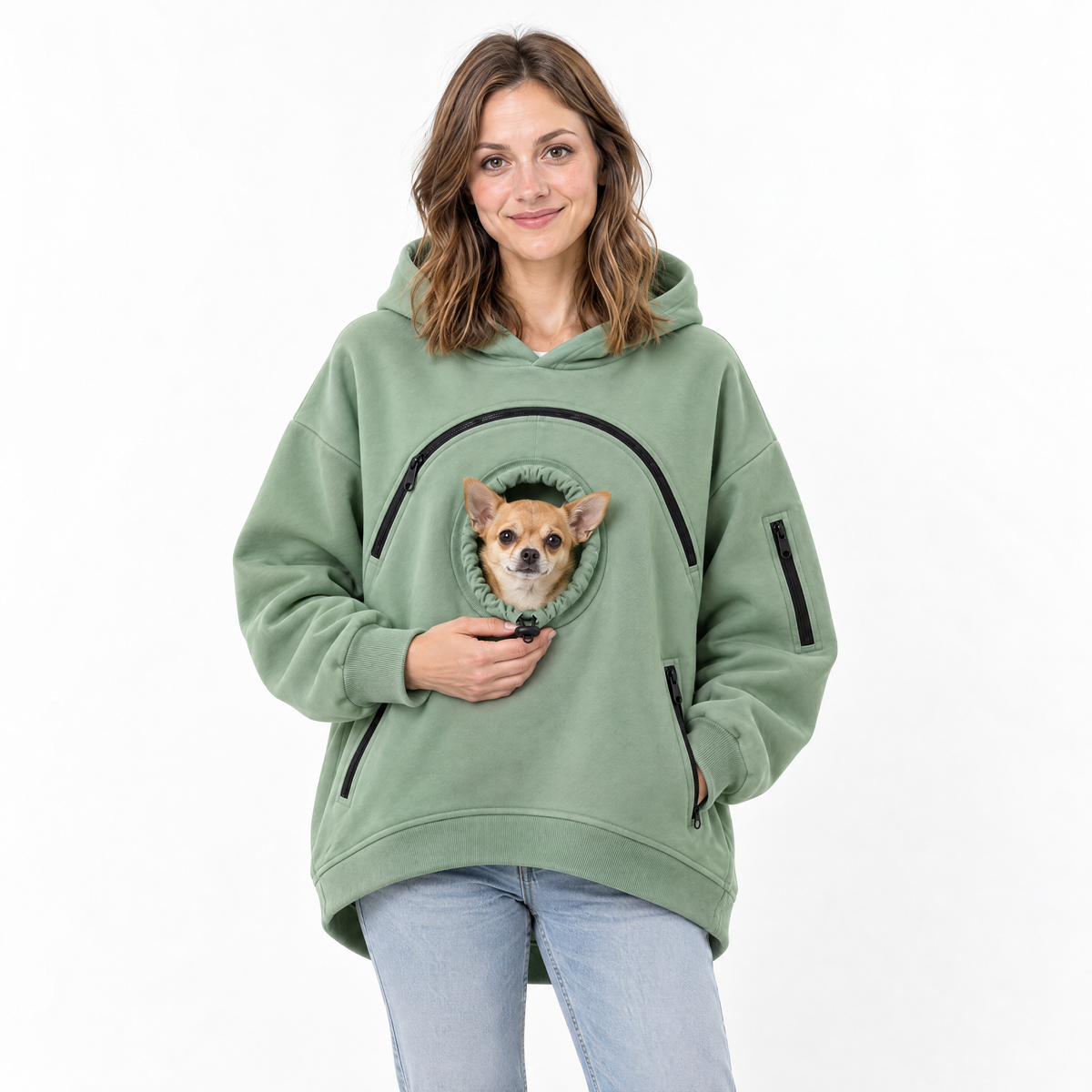 Dog Carrier Hoodie