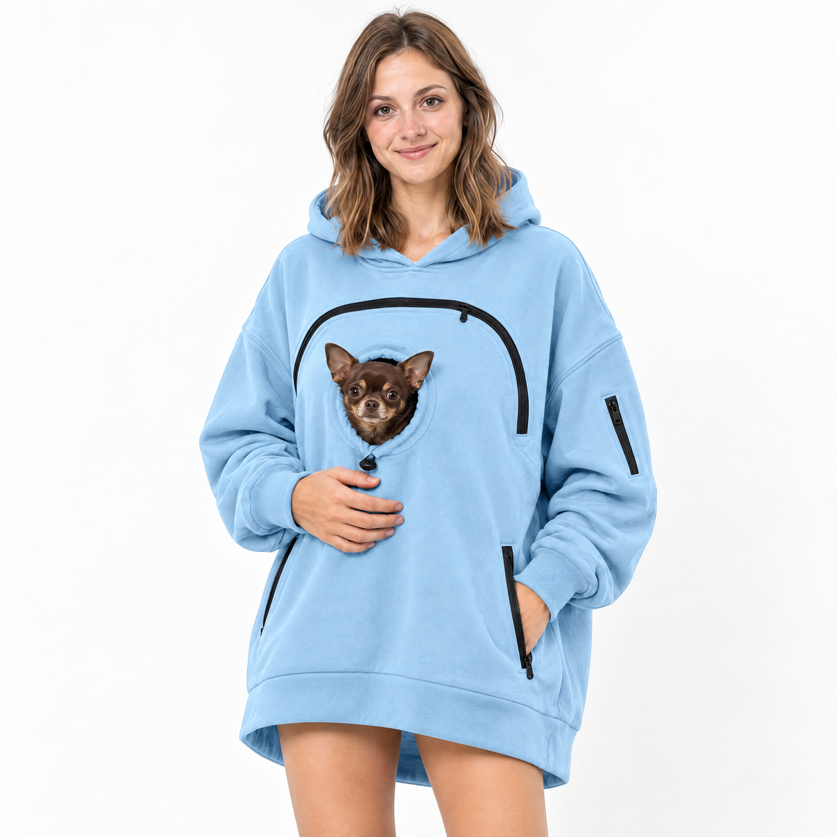 Dog Carrier Hoodie